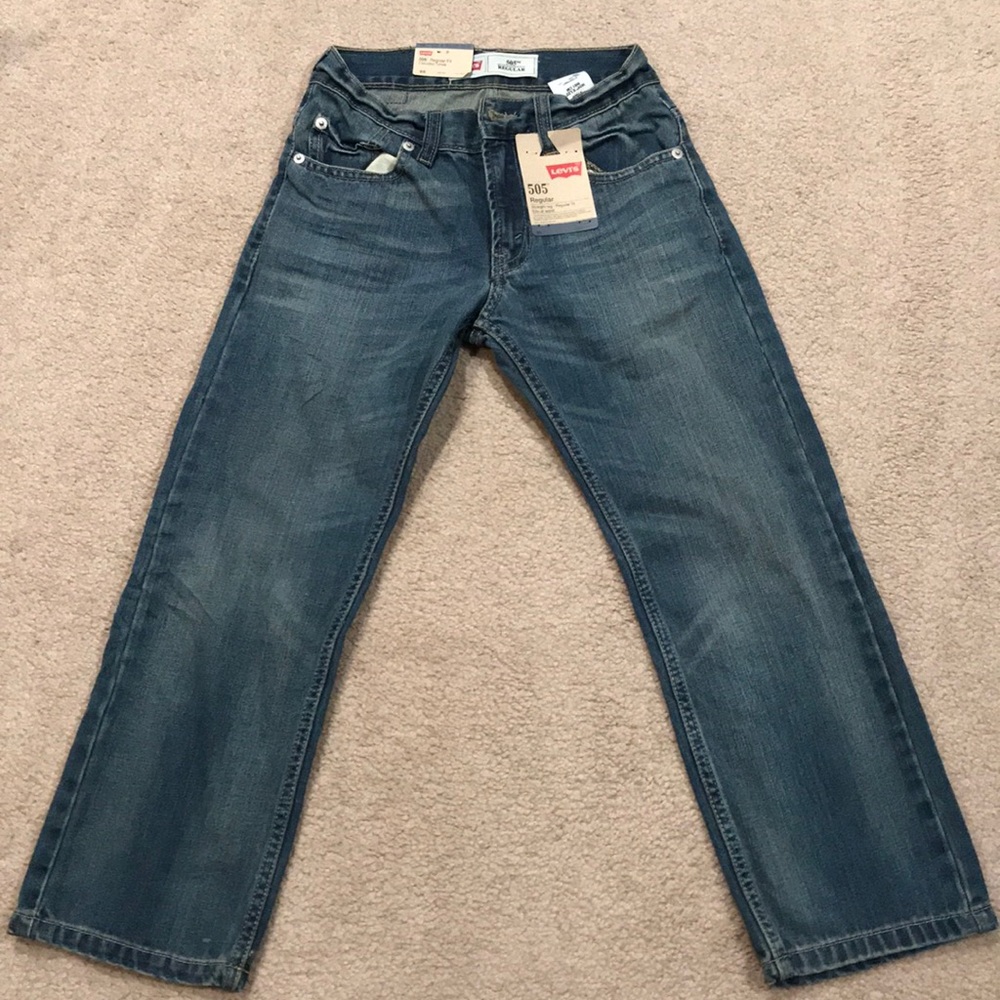 Levi’s Boys 505 Regular Fit • Size 8 • Jeans